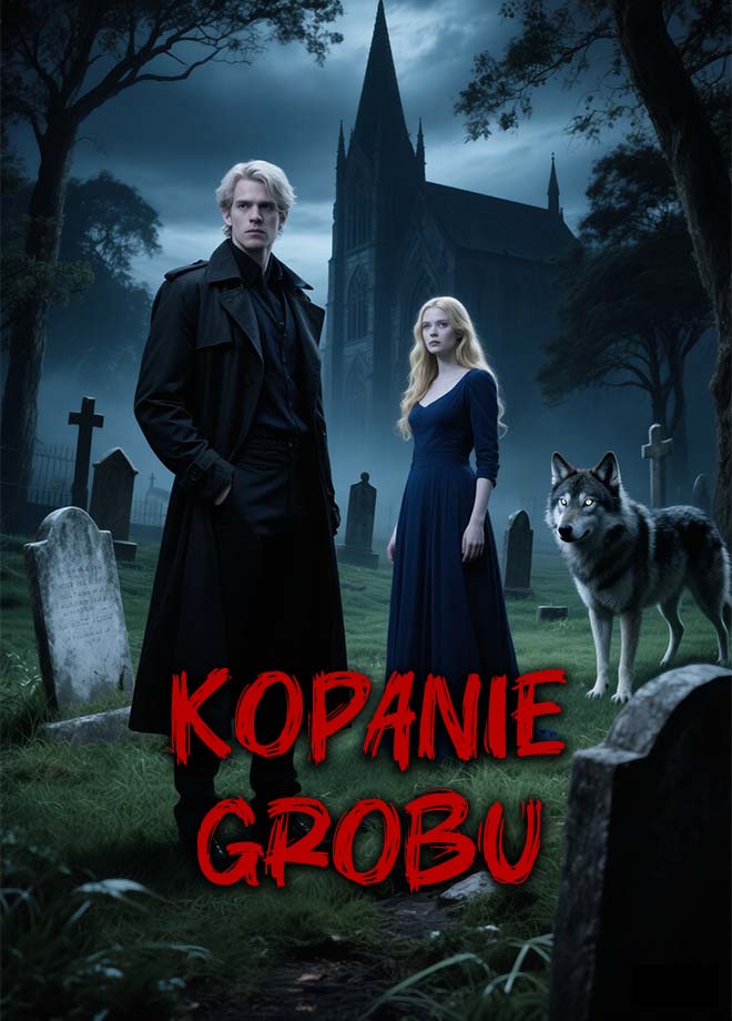 Kopanie grobu - Powieść