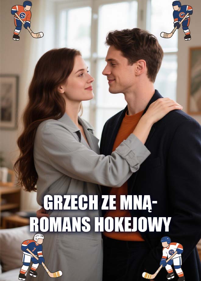 Grzech ze mną - romans hokejowy
 - Powieść