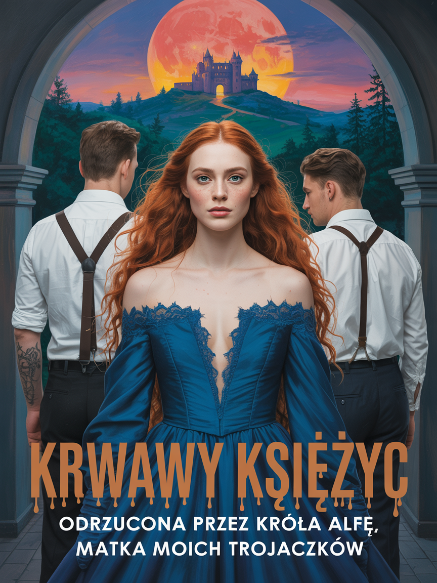 Krwawy Księżyc: Odrzucona przez Króla Alfę, matka moich trojaczków
 - Powieść