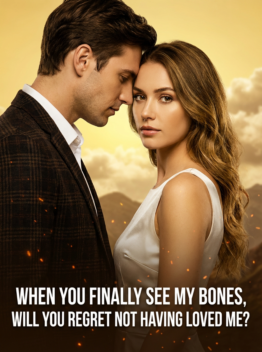 When you finally see my bones, will you regret not having loved me?