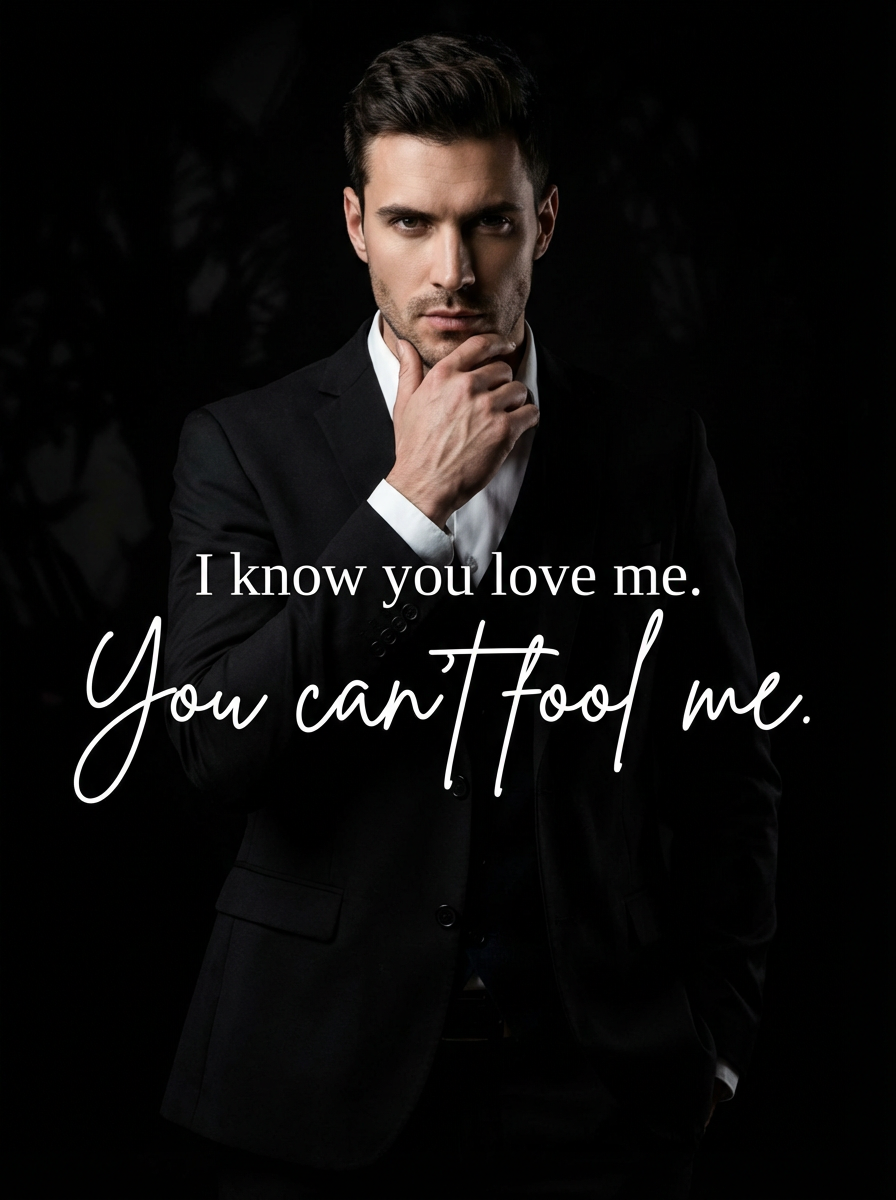 I know you love me. You can't fool me.