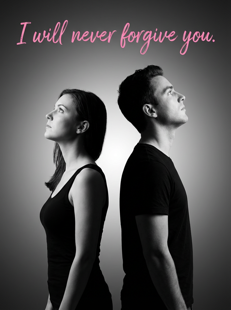 I will never forgive you