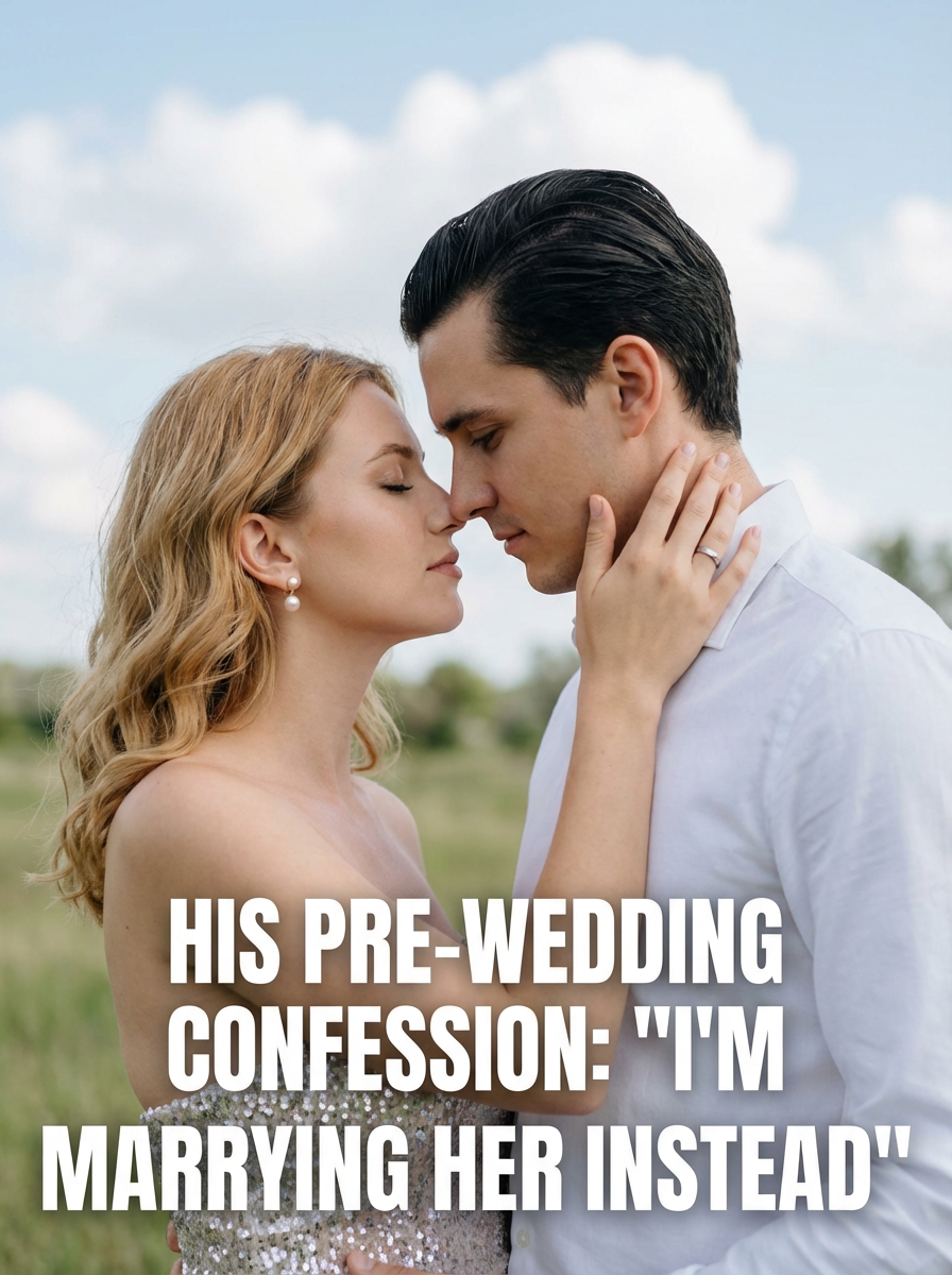 His Pre-Wedding Confession: "I'm Marrying Her Instead"