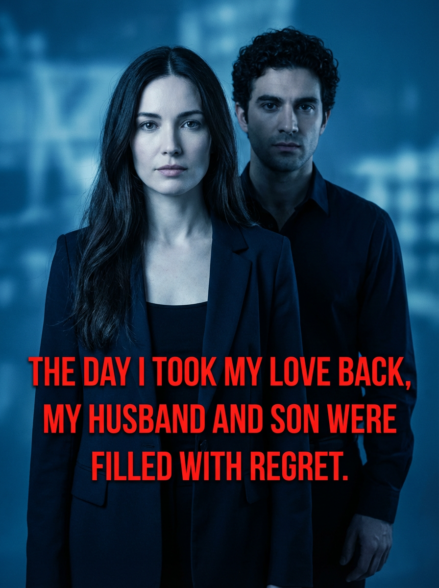 The day I took my love back, my husband and son were filled with regret.