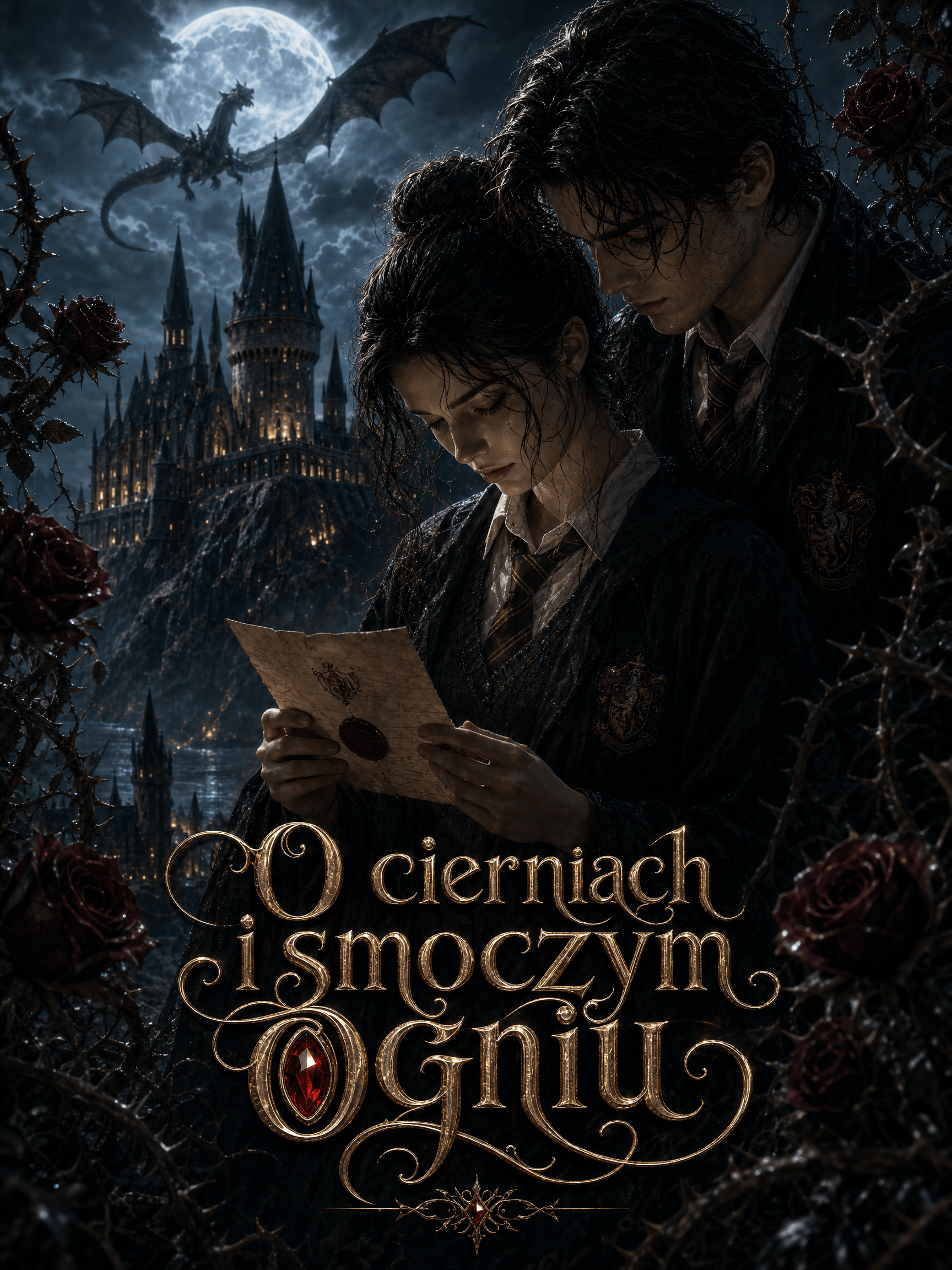 O cierniach i smoczym ogniu - Powieść