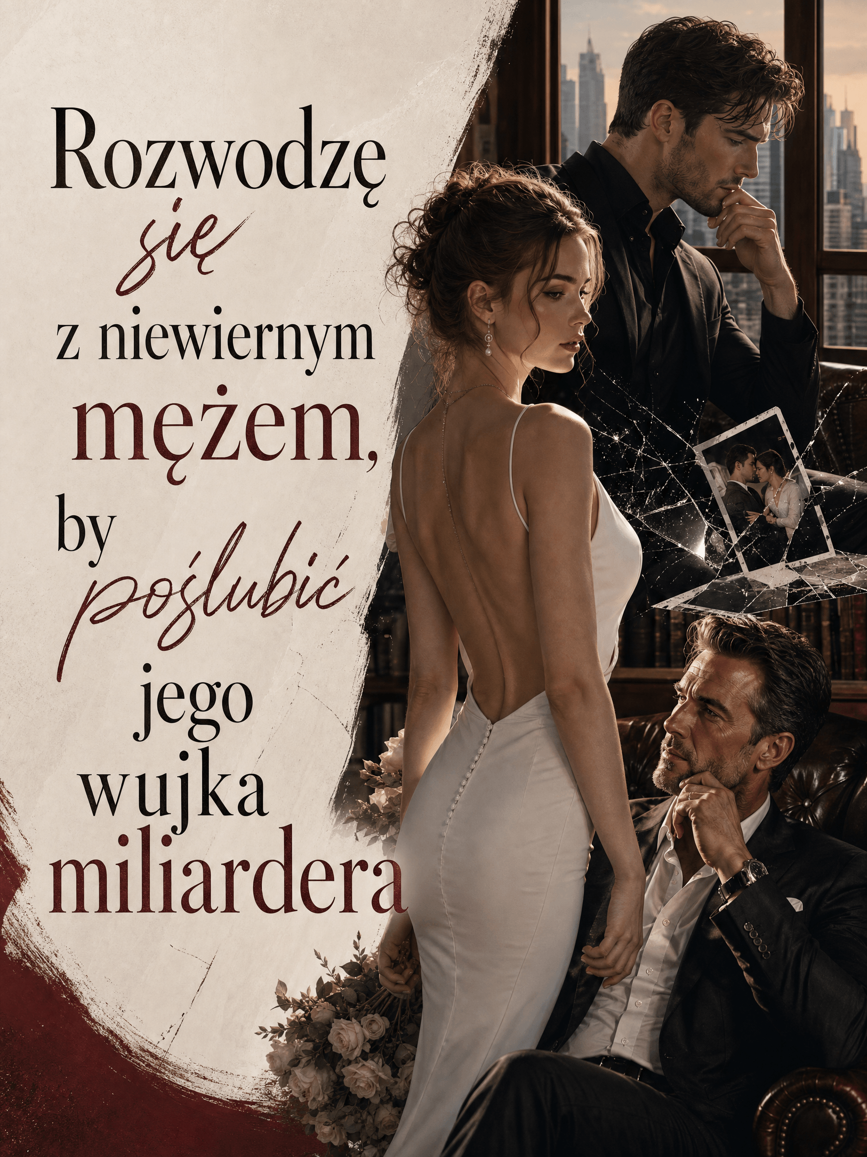 Rozwodzę się z niewiernym mężem, by poślubić jego wujka miliardera - Powieść