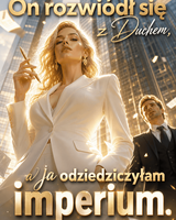 On rozwiódł się z duchem, a ja odziedziczyłam imperium.